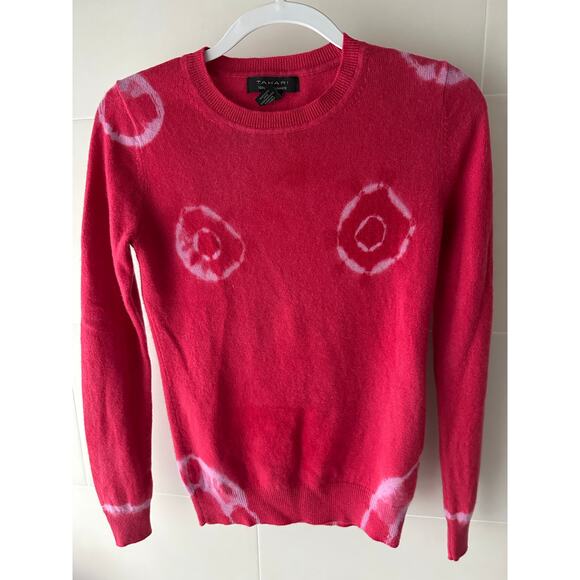 Tahari tie dyed cashmere sweater - Picture 1 of 7